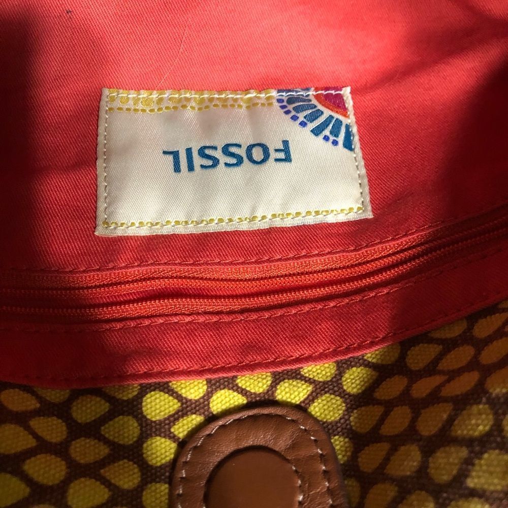 Fossil Large Shoulder Tote Bag - image 6